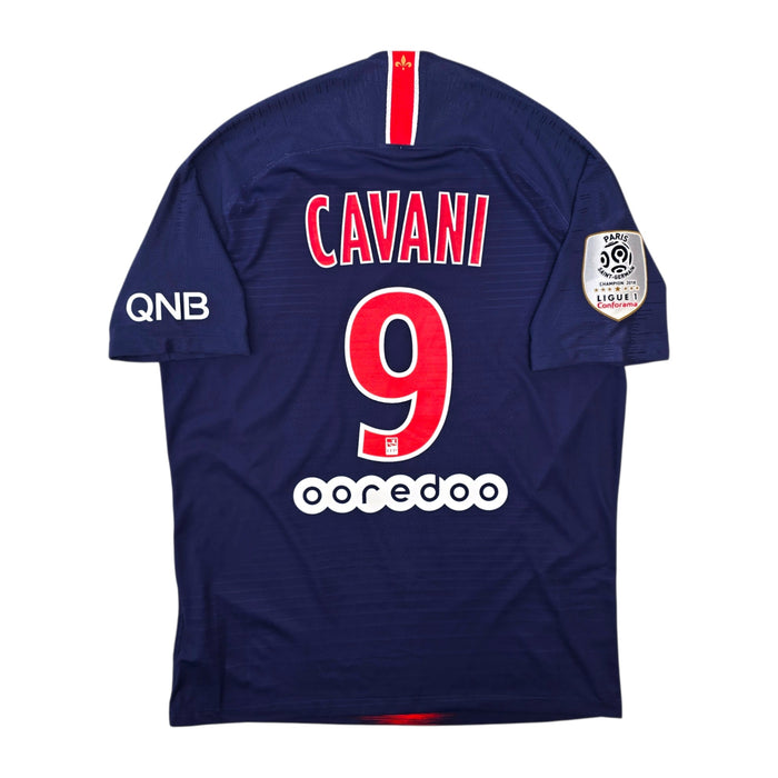 2018/19 PSG Home Football Shirt (L) Nike #9 Cavani (Player Version)