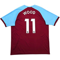 2018/19 Burnley Home Football Shirt (XL) Puma #11 Wood