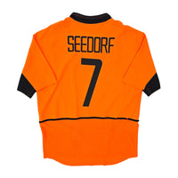 2002/04 Holland Home Football Shirt (L) Nike #7 Seedorf