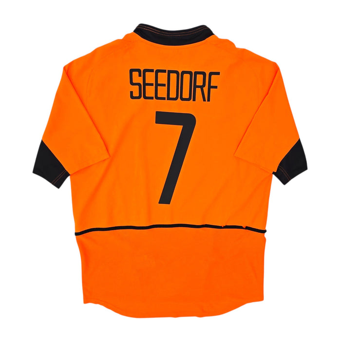 2002/04 Holland Home Football Shirt (L) Nike #7 Seedorf