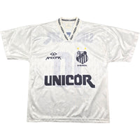 1995 Santos Home Football Shirt (L) Amddma #10
