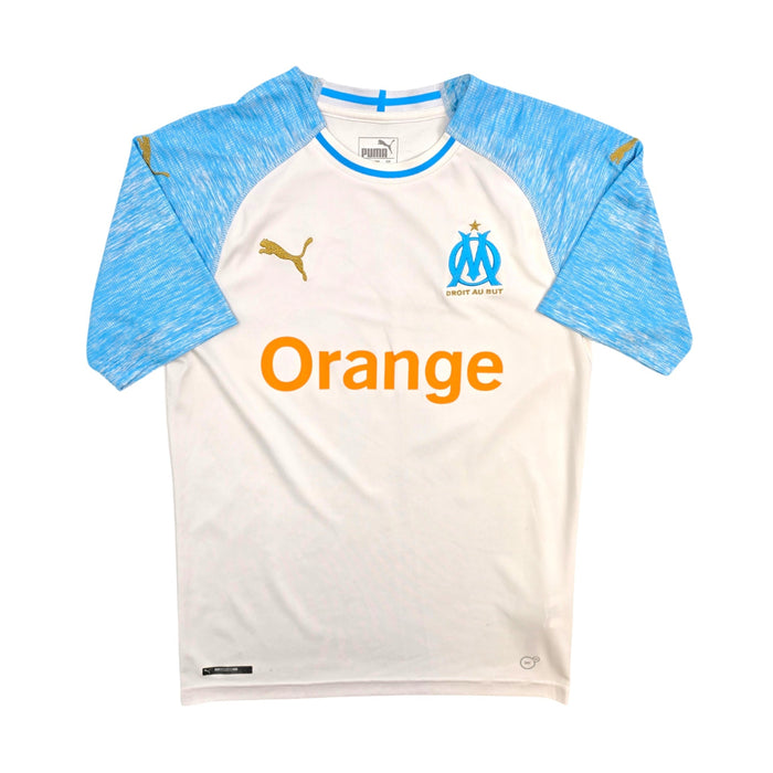 2018/19 Olympique Marseille Home Football Shirt (S) Puma #10 Payet