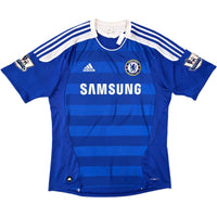 2011/12 Chelsea Home Football Shirt (L) Adidas #10 Mata
