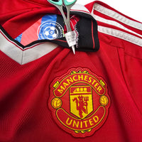 2015/16 Manchester United Home Football Shirt (M) Adidas #8 Mata