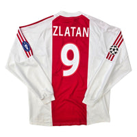 2002/04 Ajax Home Football Shirt (XL) Adidas #9 Ibrahimovic
