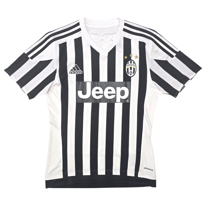 2015/16 Juventus Home Football Shirt (S) Adidas #21 Dybala