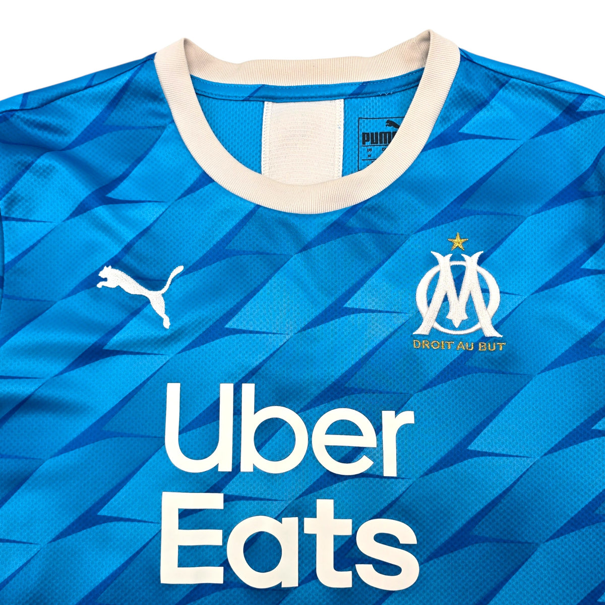 2019/20 Olympique Marseille Away Football Shirt (M) Puma #26 Thauvin