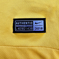2016/17 Brazil Home Football Shirt (M) Nike #11 P. Coutinho