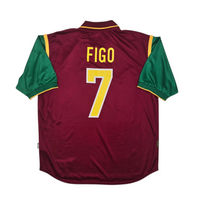 1999/00 Portugal Home Football Shirt (XL) Nike #7 Figo