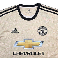 2019/20 Manchester United Away Football Shirt (M) Adidas #18 B.Fernandes