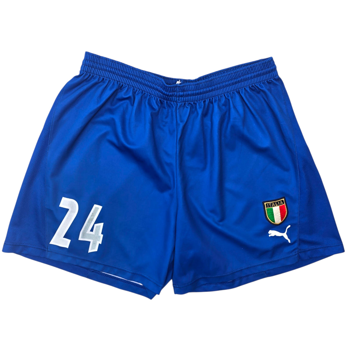 2003/04 Italy Football Shorts (L) Puma | Home (#24)