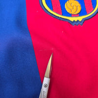 2002/03 Barcelona Home Football Shirt (S) Nike #9 Kluivert