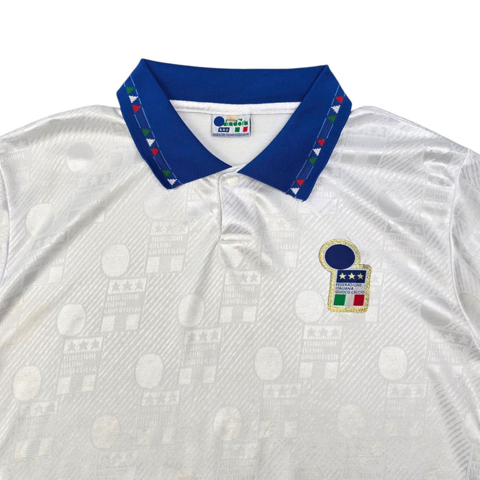 1993/94 Italy Away Football Shirt (L) Diadora