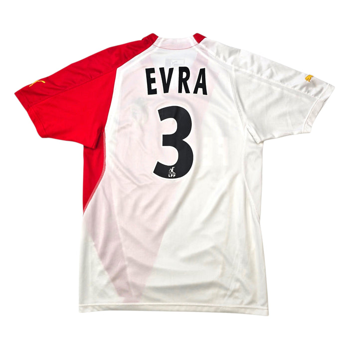 2004/06 Monaco Home Football Shirt (S) Puma #3 Evra