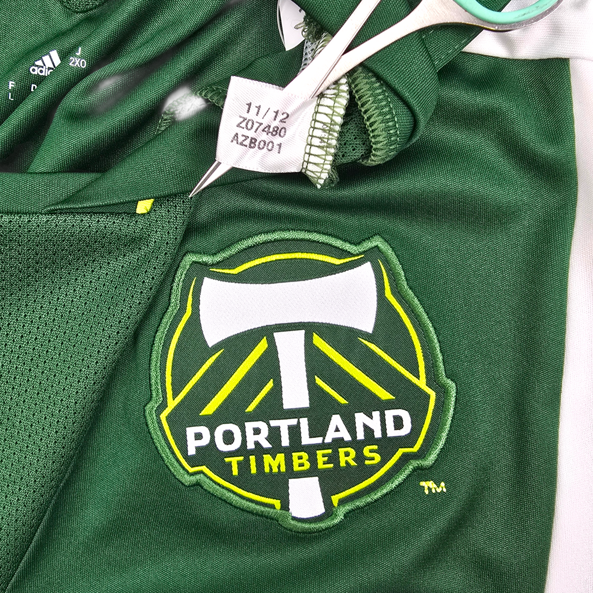 2011/12 Portland Timbers Home Football Shirt (L) Adidas