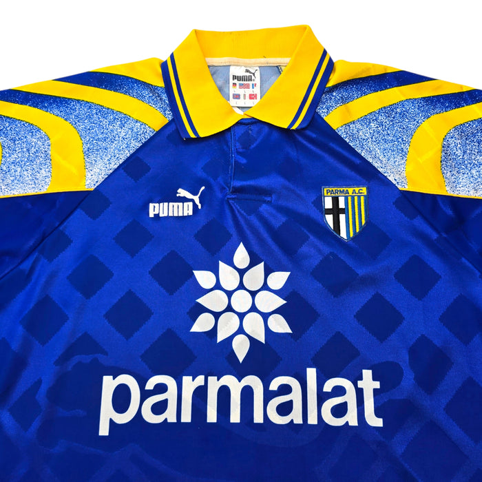 1995/97 Parma Away Football Shirt (L) Puma