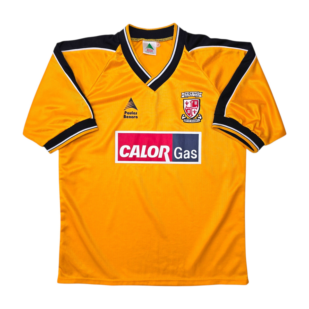2008/09 Woking Goal Keeper Football Shirt (M) Paulas Benara