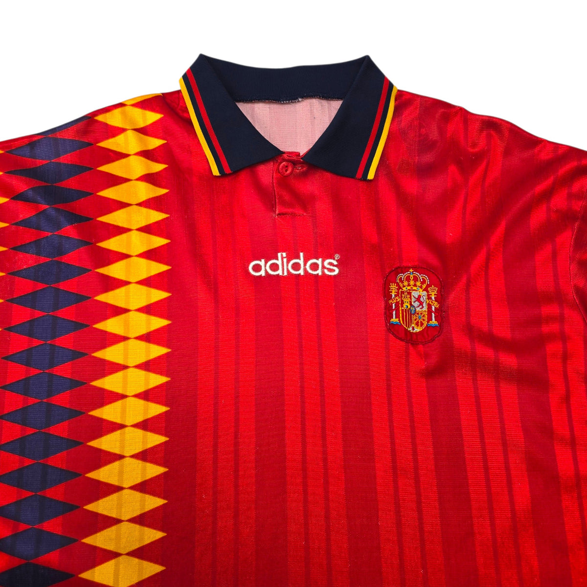 1994/96 Spain Home Football Shirt (S) Adidas