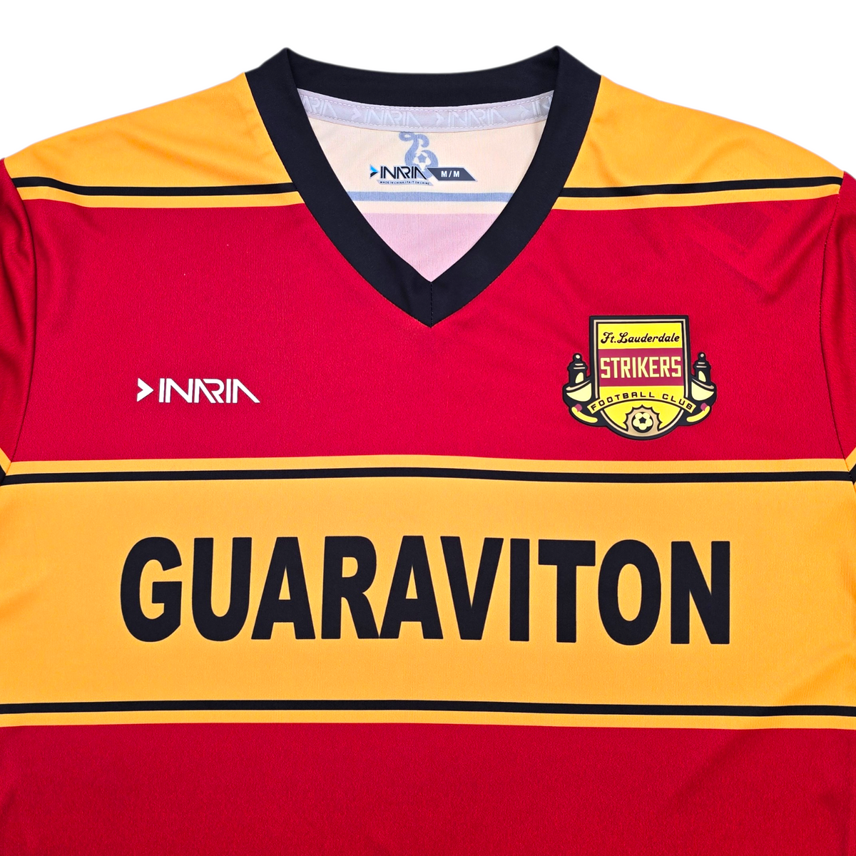 2016 Fort Lauderdale Strikers Home Football Shirt (M) Inaria
