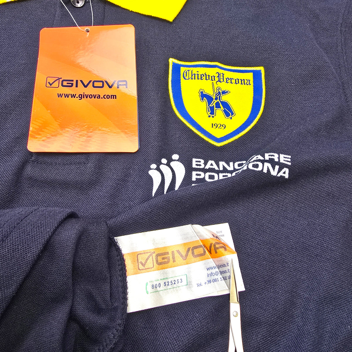 2016/17 Chievo Verona Training Shirt (M) Givova (BNWTs)