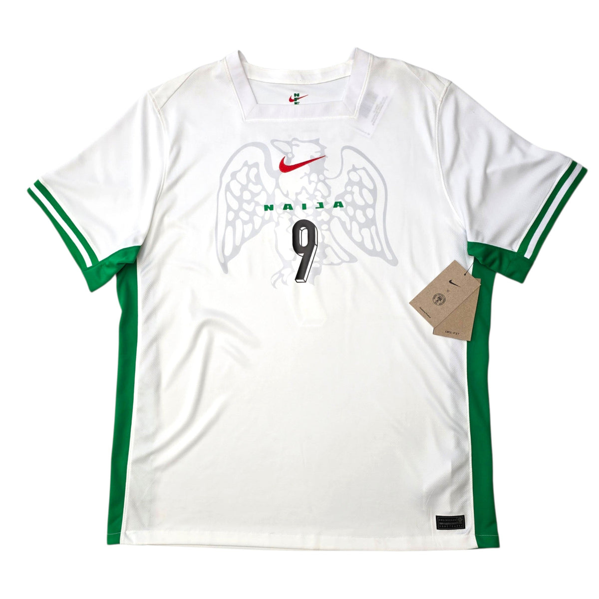 2024/26 Nigeria Home Football Shirt (XL) Nike #9 Osimhen (BNWTs)