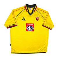 1999/01 Watford Home Football Shirt (2XL) Le Coq Sportif