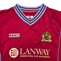 2003/04 Burnley Home Football Shirt (XL) TFG