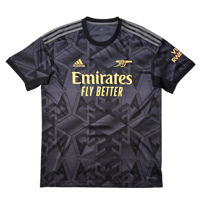 2022/23 Arsenal Away Football Shirt (L) Adidas #9 G. Jesus