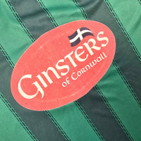 2009/10 Plymouth Argyle Home Football Shirt (L) Adidas #3 Ngala