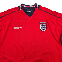 2002/04 England Away Football Shirt (XL) Umbro