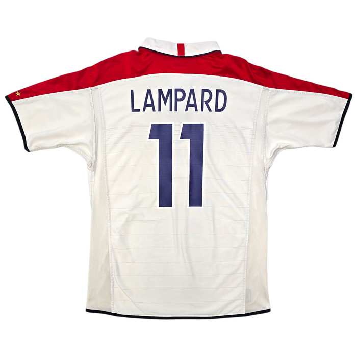 2004/05 England Home Football Shirt (L) Umbro #11 Lampard