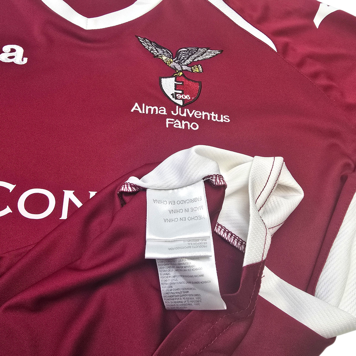 2012/14 Alma Juventus Fano Home Football Shirt (M) Joma