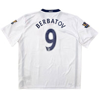 2008/09 Manchester United Away Football Shirt (2XL) Nike #9 Berbatov