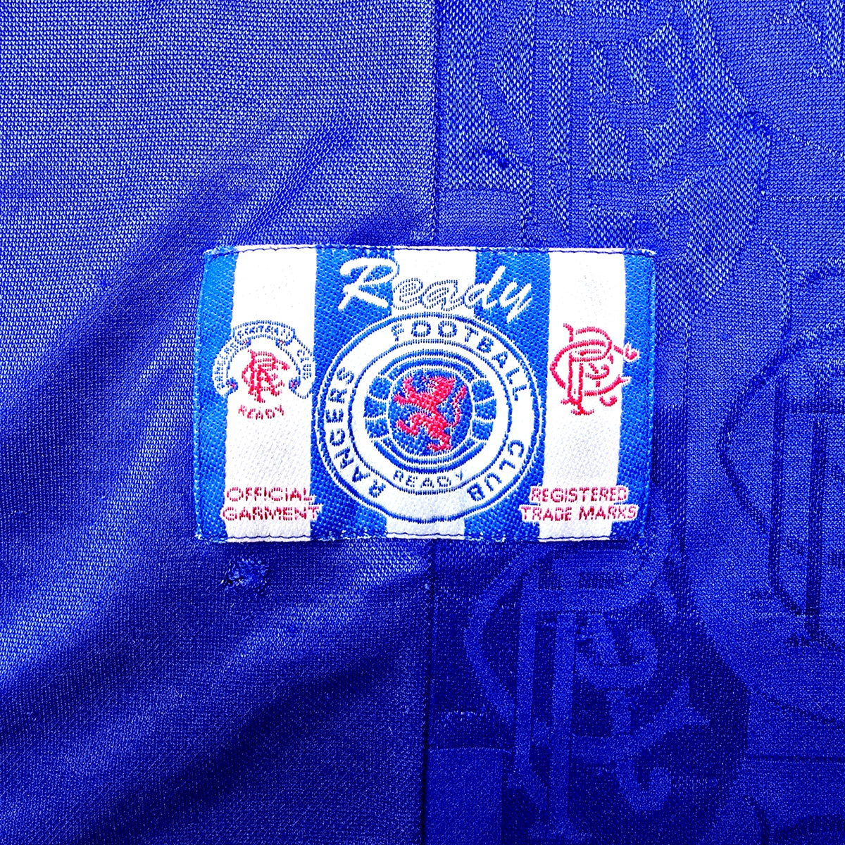 1996/97 Glasgow Rangers Home Football Shirt (L) Adidas