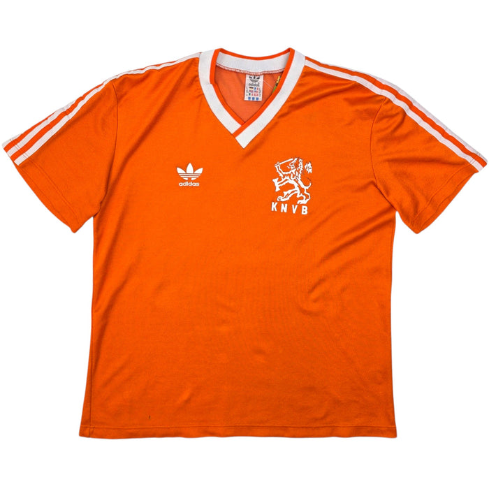 1985/88 Holland Home Football Shirt (M) Adidas