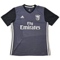 2017/18 Benfica Away Football Shirt (M) Adidas #10 Jonas