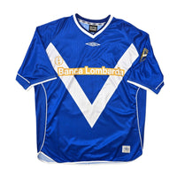 2002/03 Brescia Home Football Shirt (XL) Umbro #10 Baggio