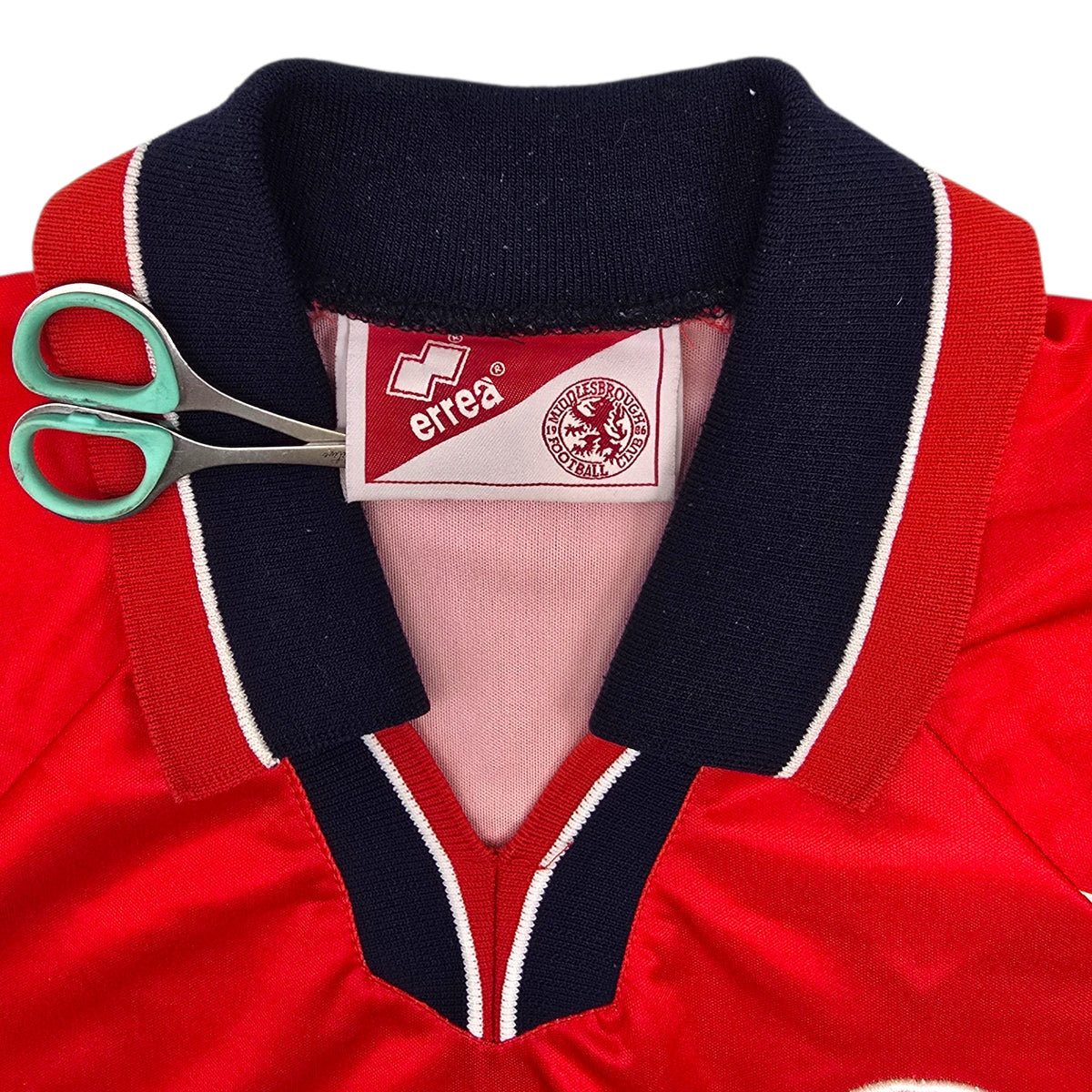 1999/00 Middlesbrough Home Football Shirt (L) Errea #8 Gascoigne