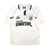 1997/98 Santos Home Football Shirt (L) Umbro
