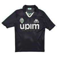1990/91 Juventus Away Football Shirt (S) Kappa