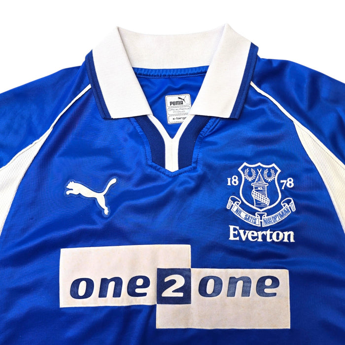2000/02 Everton Home Football Shirt (XL) Puma