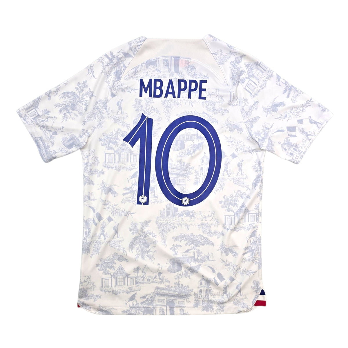 2022/23 France Away Football Shirt (M) Nike #10 Mbappe