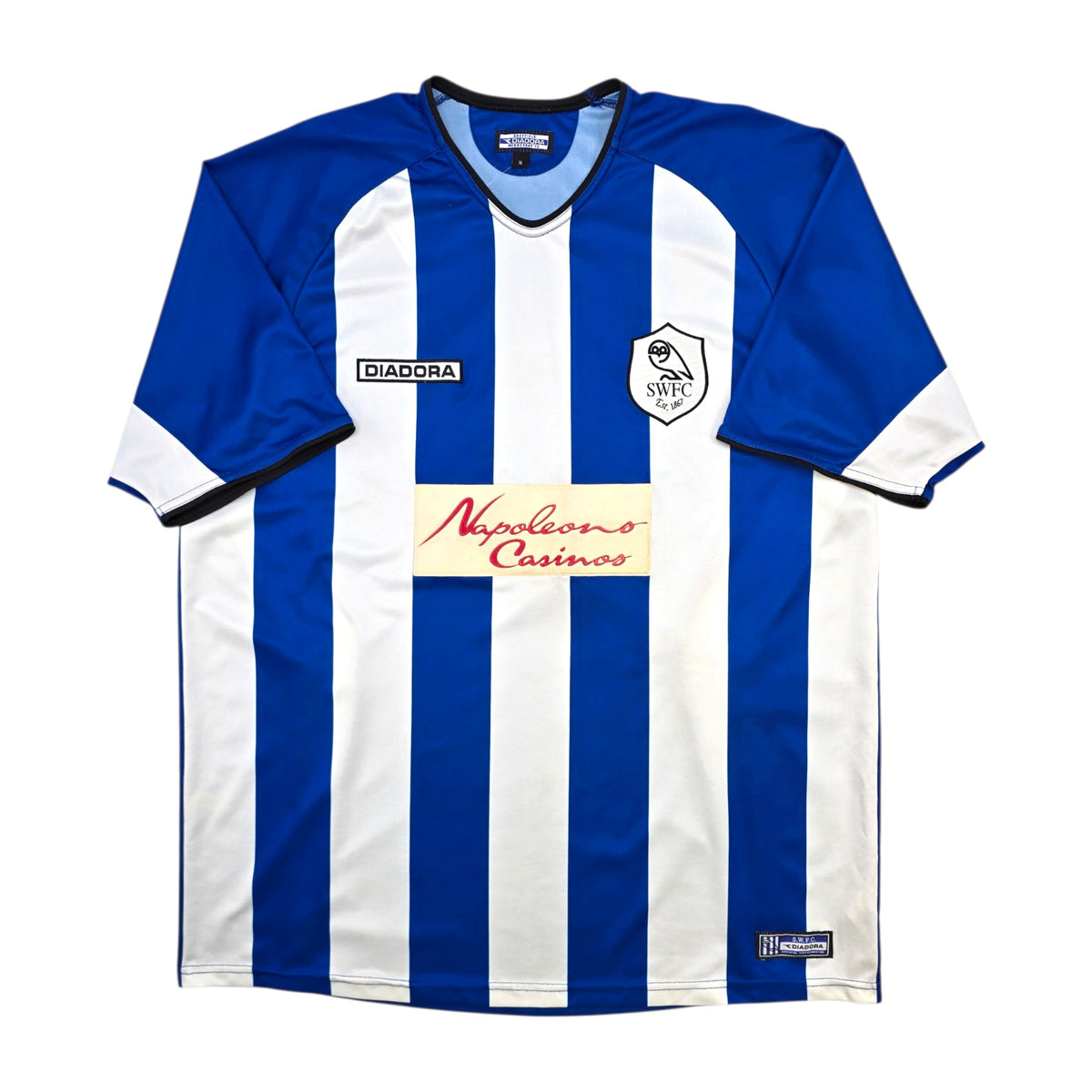 2003/05 Sheffield Wednesday Home Football Shirt (XL) Diadora
