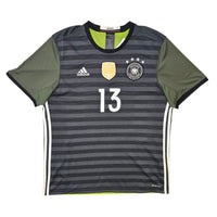 2016/17 Germany Away Football Shirt (XL) Adidas #13 Muller (Reversable)