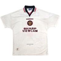 1996/97 Manchester United Away Football Shirt (L) Umbro #7 Cantona