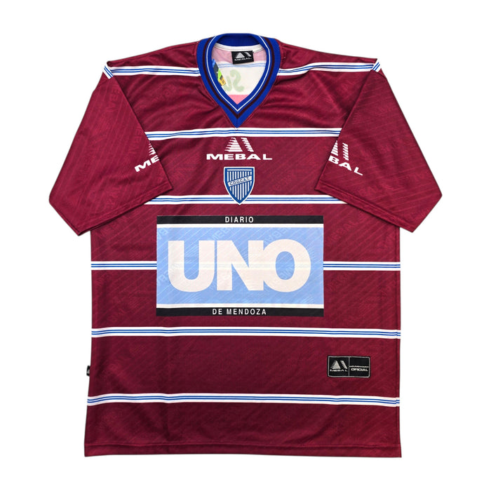 2001/02 Godoy Cruz Away Football Shirt (XL) Mebal