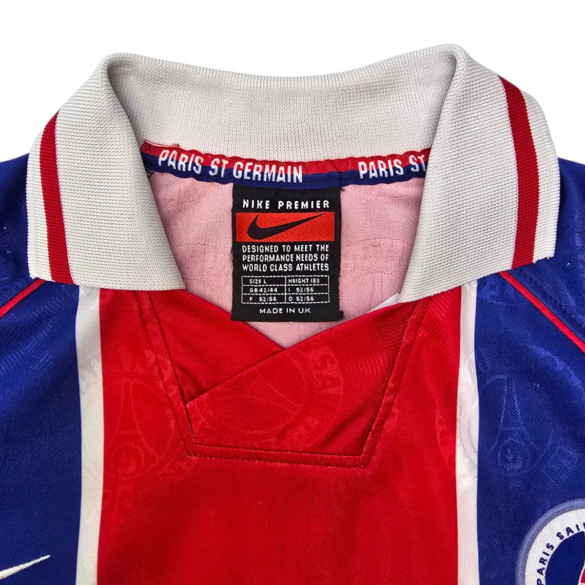 1996/97 PSG Home Football Shirt (L) Nike