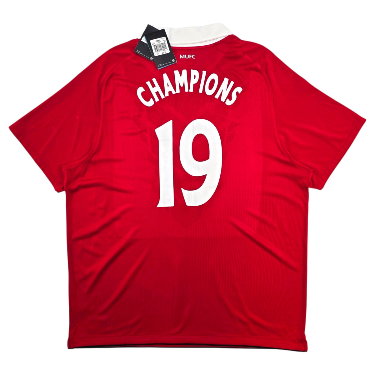 2010/11 Manchester United Home Football Shirt (2XL) Nike #19 Champions (BNWTs)