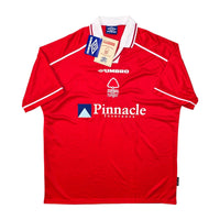 1998/00 Nottingham Forest Home Football Shirt (XL) Umbro (BNWTs)
