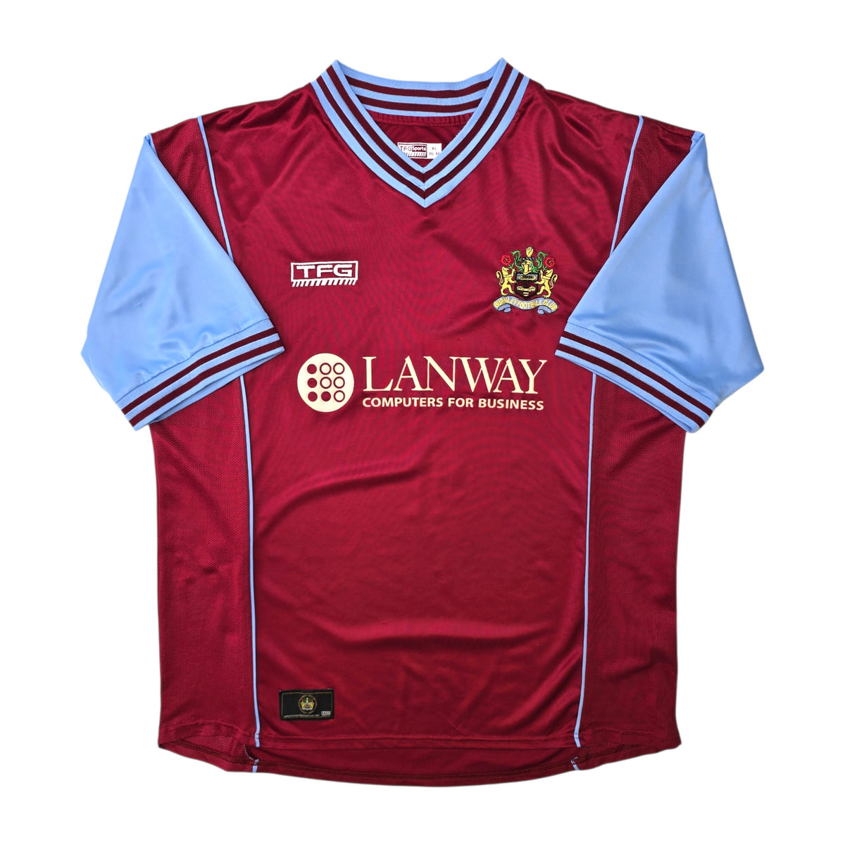 2003/04 Burnley Home Football Shirt (XL) TFG